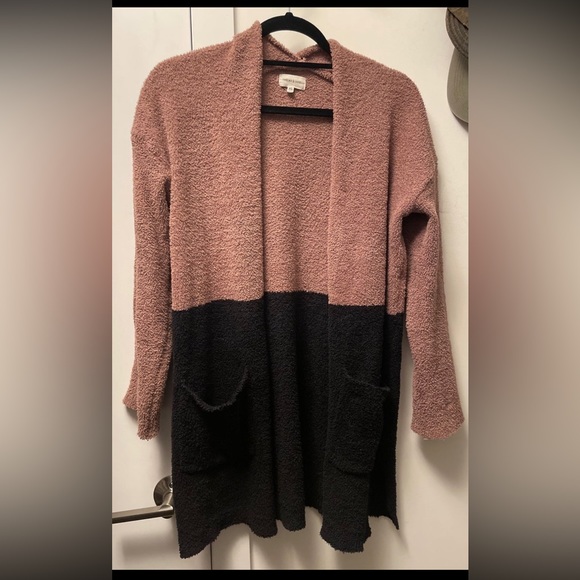 Thread and supply barefoot dreams cozy color block cardigan - Picture 5 of 9